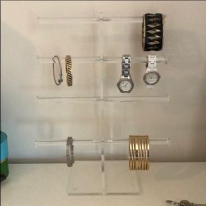 Clear Acrylic Jewelry Stand